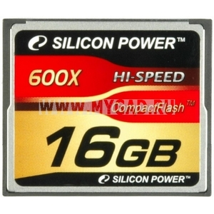 Флеш-карта памяти Silicon Power Compact Flash на 16 гб оптом - Mygad.RU
