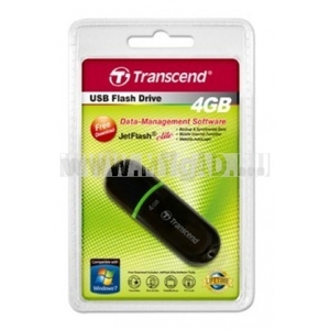 Стильная USB-флешка Transcend Jetflash 300 на 4 Гб - купить на Mygad.ру