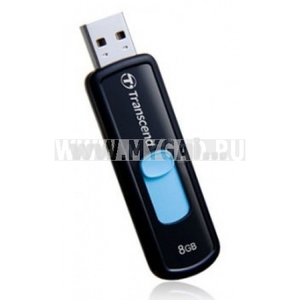 Стильная USB флэшка Transcend Jetflash 500 на 8 гигов опт на myGad.RU