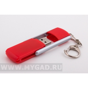 Пластиковый USB красного цвета 040.R.4gb