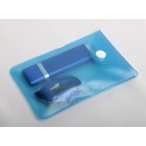 USB флеш-диск на 1 GB, синий, пластик, MG17002.BL.1gb с лого