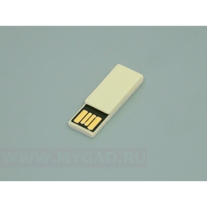 USB флеш-диск на 8 GB, белый, красный, синий, черный, зеленый, оранжевый, пластик, MG17Paper_clip.01.8gb с лого