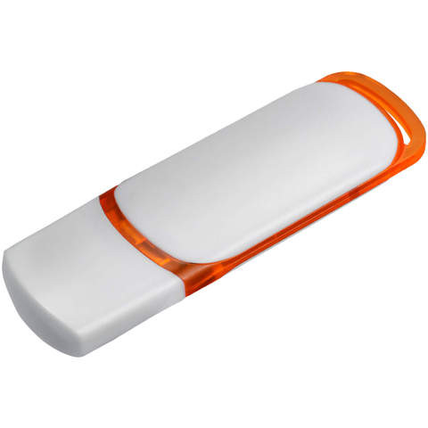 Оранжевая флешка 32 гб, пластик «ОЗОН»